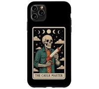 Il Maestro Caulk Calafataggio Operaio Edile Scheletro Tarocchi Custodia per iPhone 11 Pro Max