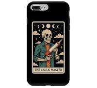 Il Maestro Caulk Calafataggio Operaio Edile Scheletro Tarocchi Custodia per iPhone 7 Plus/8 Plus