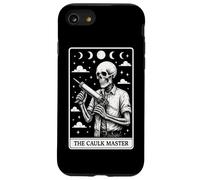 Il Maestro Caulk Calafataggio Operaio Edile Scheletro Tarocchi Custodia per iPhone SE (2020) / 7/8
