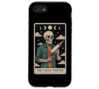 Il Maestro Caulk Calafataggio Operaio Edile Scheletro Tarocchi Custodia per iPhone SE (2020) / 7/8