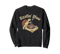 Il Maestro di Sizzlin' Slow Turtle DJ Grill Felpa