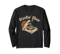 Il Maestro di Sizzlin' Slow Turtle DJ Grill Maglia a Manica