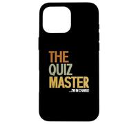 Il Maestro Quiz Ho detto | Quiz Serata | Pub Quiz Custodia per iPhone 16 Pro Max