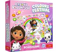 Trefl: Gabby's Dollhouse - Festa dei colori gioco da tavolo - lingua ungherese