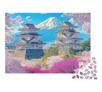 Il magnifico castello Castello adatto per l'intrattenimento in famiglia e giochi di puzzle educativi Fantastico e divertente Super difficile 1000 pezzi (75x50 cm)