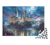 Il magnifico castello Castello adatto per l'intrattenimento in famiglia e giochi di puzzle educativi Fantastico e divertente Super difficile 500 pezzi (52x38 cm)