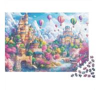 Il magnifico castello Castello carino e divertente classico gioco di puzzle difficile da difficile Puzzle splendidamente decorati 1000 pezzi (75x50 cm)