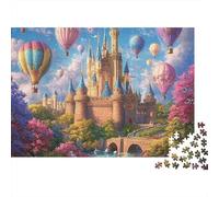 Il magnifico castello Un divertente gioco per famiglie adatto ad adulti, adolescenti e bambini Super difficile Design unico 300 pezzi (40x28 cm)