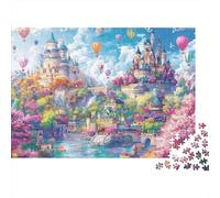 Il magnifico castello Un gioco altamente creativo con un alto livello di difficoltà Adatto ad adolescenti e adulti 1000 pezzi (75x50 cm)