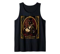 Il Mago Gatto Nero Art Deco Murder Mystery Canotta