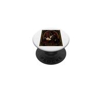 Il Mago Gatto Nero Art Deco Murder Mystery PopSockets PopGrip Adesivo