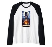 Il Mago Halloween Vampiro Gothic Maglia con Maniche Raglan