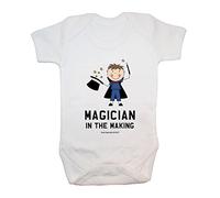 '"Il mago in the making" Body/Tutina baby, abbigliamento, carino, divertente, baby Boy, baby Girl, unisex, Hilarious, Cheeky, novità, Natale, baby shower, regali di compleanno, regali