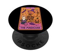 Il Mago Scheletro Tarocco Carta Design PopSockets PopGrip Adesivo