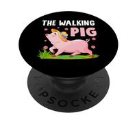Il maiale che cammin PopSockets PopGrip Adesivo