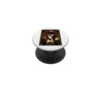Il Maid Black Cat Art Deco Murder Mystery PopSockets PopGrip Adesivo