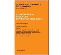 Il management della CSR: esperienze di ricerca