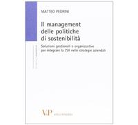 Il management delle politiche di sostenibilità. Soluzioni gestionali e organizzative per integrare la CSR nelle strategie aziendali