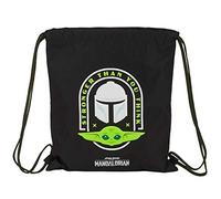 Il Mandalorian, nero/verde fluo, Taglia unica, Sacco zaino