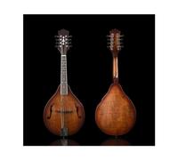 Il mandolino in ebano massiccio di abete rosso a 8 corde è adatto ai principianti per esercitarsi con la chitarra