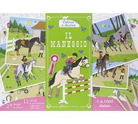 Il maneggio. Colora & decora. Con adesivi. Ediz. illustrata
