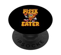 Il mangiatore di pizza più prezioso PopSockets PopGrip Adesivo