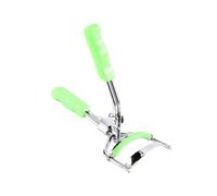 Il manico piegaciglia in metallo è comodo e facile da usare, adatto a tutte le forme di occhi e agli appassionati di bellezza(Green)