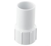 Il manicotto del tubo di aspirazione della piscina si adatta a tubo di aspirazione della piscina avvolto a spirale da 1-1/2", ricambio per sostituire e riparare le estremità del tubo ,