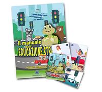 IL MANUALE DELL'EDUCAZIONE STRADALE ALBUM PER BAMBINI CON RACCOLTA COMPLETA DI FIGURINE