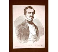 Il Marchese De Moustier Lionello nel 1866 Ministro degli esteri in Francia