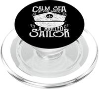 Il mare calmo non ha mai fatto un marinaio esperto navigando in barca a vela sul lago PopSockets PopGrip per MagSafe