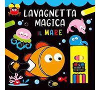 Il mare. Lavagnetta magica. Ediz. a colori. Con 4 gessetti colorati