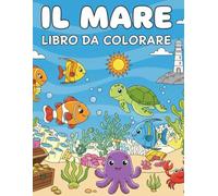 il mare: libro da colorare
