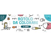 Il mare. Rotolo da colorare. Con 4 matite colorate
