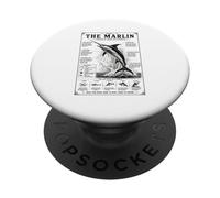Il Marlin Un Maestro Di Velocità E Potente Forza PopSockets PopGrip Adesivo