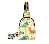 Il marsupio leggero di cuoio dolce del coccodrillo alla moda per le donne per il pacchetto di giorno, coccodrillo dolce