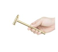 Il martello in rame mini-miniatura 6-in-1 e l'utensile manuale per cacciavite sono ideali per mangiare gli orologiai di noci e gioielliere. (d'oro)