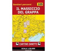 Il massiccio del Grappa. Scala 1:30.000. Reticolo GPS