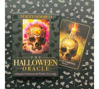 Il Mazzo Di Carte Oracle Di Halloween Stacey Demarco Divinazione Blue Angel HO36