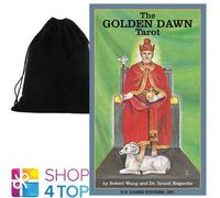 Il Mazzo Di Carte Tarot Golden Dawn Esoteriche Ci Gioca Sistemi Con Borsa GD78