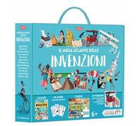 Il mega atlante delle invenzioni. Ediz. a colori. Con puzzle. Con Carte
