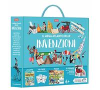 Il mega atlante delle invenzioni. Ediz. a colori. Con puzzle. Con Carte
