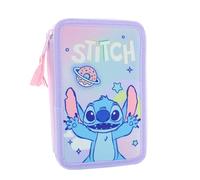 il megastore dei giocattoli e Giochiamo Astuccio Completo Stitch Galaxy 2025-2026 - Astuccio Triplo Scomparto con 3 Zip