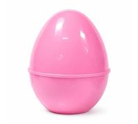 il megastore dei giocattoli e Giochiamo Guscio Uovo di Pasqua - Guscio in Plastica Colorata - Confezione Regalo per Feste, Eventi e FESTIVITÀ - Dimensioni 40x30 (Rosa)