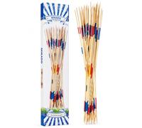 il megastore dei giocattoli e Giochiamo Mikado XXL Gigante in Bambù 31 Pezzi 90 cm - Gioco Shangai da Giardino Esterno Bambini Famiglia - Gioco Bastoncini Legno, Estivo Outdoor
