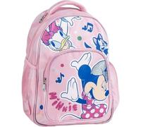il megastore dei giocattoli e Giochiamo Zaino originale per bambini con design Minnie - Zaino scolastico grande 42 cm per scuola elementare, leggero, resistente e con spallacci regolabili