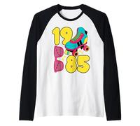 Il Meglio del 1985 Retro 80s Vibes sollevato nella Vecchia Scuola degli Anni '80 Maglia con Maniche Raglan