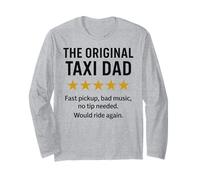 Il meme divertente di papà dei taxi originale Maglia a Manica