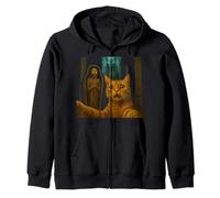 Il Meowmy Awakens Cat Selfie alla Tomba di Bastet Felpa con Cappuccio