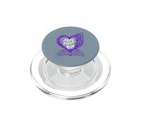 Il mese della consapevolezza dell'Alzheimer sostiene la speranza amore forza PopSockets PopGrip per MagSafe